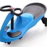 Фото №3 Машинка детская с полиуретановыми колесами синяя «БИБИКАР»