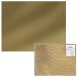 фото Бумага (картон) CANSON "Extra", А2+, 500х650 мм, 230 г/м2, золотая фольга
