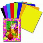 фото Цветная бумага, А4, 16 листов, 8 цветов, ПИФАГОР "Гномик на празднике", 200х283 мм