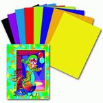 фото Цветная бумага, А4, 16 листов, 8 цветов, ПИФАГОР "Гномик на карнавале", 200х283 мм
