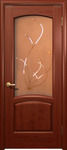 фото Двери PRORAB Дверь остекленная 200х80 Венеция орех
