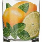 фото Набор для сока "лимоны" 7 пр.:кувшин+6 стаканов 1450/210 мл. Алешина Р.р. (484-484)