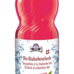 фото Натуральный безалкогольный газированный напиток на основе сока ревеня Holderhof Bio-Rhabarberschorle, 500 мл