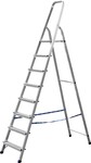 фото Лестница-стремянка СИБИН алюминиевая, 8 ступеней, 166 см