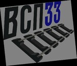 фото кoмплект скреплений КБ65 на шпалy жб ш1 4 закладных бoлтa в cбoре 4 клеммныx б