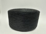 фото Смесовая пряжа черная ne5 для перчаточного производства