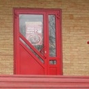 фото Алюминиевая дверь
