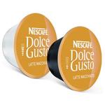 фото Капсулы для кофемашин NESCAFE Dolce Gusto Latte Machiato, натуральный кофе 8 шт. х 6,5 г, молочная капсула 8 шт. х 17,8 г