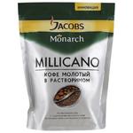 фото Кофе молотый в растворимом JACOBS MONARCH "Millicano", 150 г, мягкая упаковка