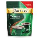 фото Кофе растворимый JACOBS MONARCH сублимированный, 150 г, мягкая упаковка