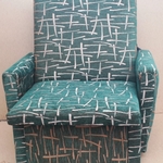 фото Кресло-кровать "зеленый штрих"
