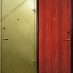 фото Входная дверь с порошковым напылением