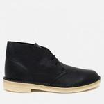 фото Clarks Originals Desert Boot Black Tumbled Leather