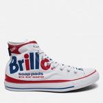фото Converse Chuck Taylor All Star Warhol High Top White/Red/Blue