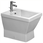 фото Биде напольное Duravit 2nd Floor 0136100000, белый