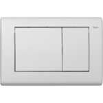 фото TECEplanus 9240322 Панель смыва с двумя клавишами, цвет белый матовый
