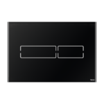 фото Электронная панель смыва TECElux mini 9240961, стекло, черная