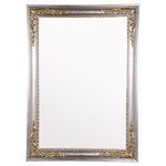 фото Зеркало Tiffany World TW03851arg/oro в раме 108*78 см, серебро/золото