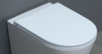 фото AZZURRA FORMA Сиденье для унитаза быстросъемное с микролифтом, цвет белый, петли хром