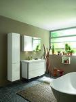 фото Burgbad Iveo Комплект мебели с раковиной 1200 мм, цвет белый глянец