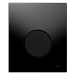 фото TECEloop Панель смыва для писсуара из черного стекла, цвет черный