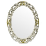 фото Зеркало Tiffany World TW03642avorio/oro в раме 72*92 см, слоновая кость/золото