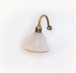 фото Tiffany World, 325, светильник на зеркало со стеклянным плафоном "колокольчик", цвет лампы