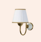 фото Настенная лампа светильника Tiffany World Harmony TWHA029bi/oro без абажура, белый/золото