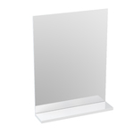 фото Зеркало: MELAR с полочкой, без подсветки, белый, Сорт1 Cersanit LU-MEL