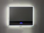 фото Зеркало BelBagno SPC-GRT-1000-800-LED-TCH-RAD 100 x 80 см со встроенным светильником