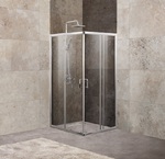 фото Душевой уголок BelBagno Unique UNIQUE-A-2-75/90-C/P-Cr, 75/90 х 190 см