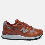 фото New Balance M998BESP Bespoke Horween Brown/Silver