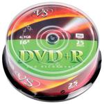 фото Диски DVD+R VS, 4,7 Gb, 16x, 25 шт., Cake Box