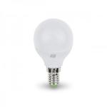 фото Лампа светодиодная G45 ШАР 3.5 Вт 160-260В E14 3000К ASD (30 Вт аналог лампы накал., 320Лм, теплый белый свет) (4690612000367)