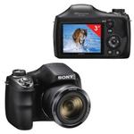 фото Фотоаппарат компактный SONY Cyber-shot DSC-H300, 20,1 Мп, 35x zoom, 3" ЖК-монитор, черный