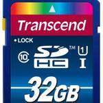 фото Transcend Карта памяти SD Transcend SDHC 32Gb Class10 UHS-I PREMIUM 300x (TS32GSDU1)