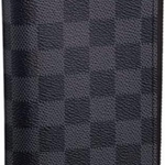 фото Louis Vuitton Бумажник для мужчин Louis Vuitton Damier Ebene Canvas Zippy N63095