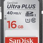 фото SanDisk Карта памяти SanDisk Ultra SDHC Class 10 UHS-I 40MB/s 16GB (SDSDUP-016G-A)