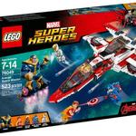 фото Lego Дания Конструктор Lego Marvel Super Heroes 76049 Avenjet Space Mission (Лего 76049 Реактивный самолёт Мстителей)