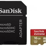 фото SanDisk Карта памяти SanDisk Extreme microSDHC Class 10 UHS Class 3 60MB/s 16GB