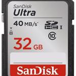 фото Sandisk Карта памяти Sandisk Ultra SDHC Class 10 UHS-I 40MB/s 32GB
