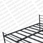 Фото №5 Manufacturer Двухспальная одноярусная металлическая кровать "КМ-4"