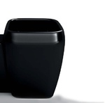 фото Ceramica CIELO Shui SHLAASN - Раковина навесная 36*39*45h см (цвет - черный)