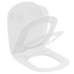 фото Тонкое сидение и крышка Silk White (матовый белый) Ideal Standard TESI SILK WHITE T3527V1