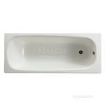 фото Ванна стальная 100x70 Roca Contesa 212D07001 2,4 мм, белая