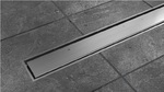 Фото №2 ТП-55.1C-500  Линейный трап под плитку с рамкой из нержавеющей стали