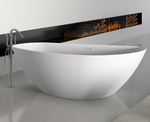 фото Асимметричная ванна из искусственного камня Riho Granada 170x80 белая BS1800500000000
