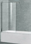 фото Шторка на ванну Cezares Liberta-V-1-90/155-C-Cr 90 x 195 см, стекло прозрачное, профиль хром