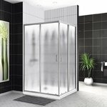 фото Душевой уголок BelBagno UNO-195-AH-2-120/100-CH-CR