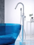 фото Смеситель SELLA W для отдельностоящей ванны, цвет белый, латунь BOCH MANN BM9636